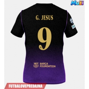 Lacne Muži Futbalové dres Barcelona Gabriel Jesus #9 2026-27 Krátky Rukáv - Preč